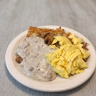 Angus Country Fried Steak & Eggs