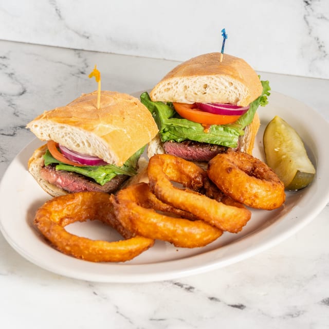 New York Steak Sandwich.