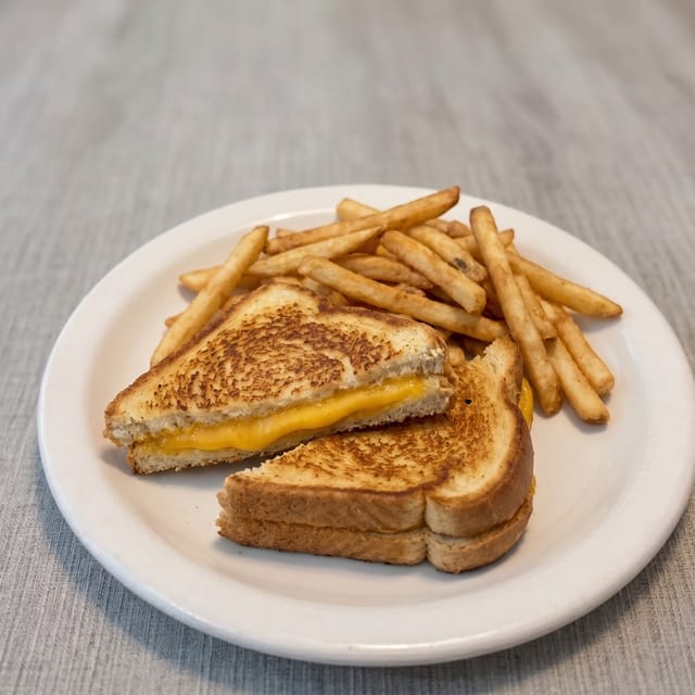 Grilled Cheese Sandwich.