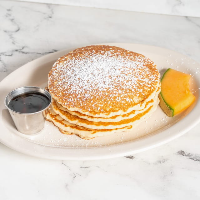 Full Stack Buttermilk Pancakes.