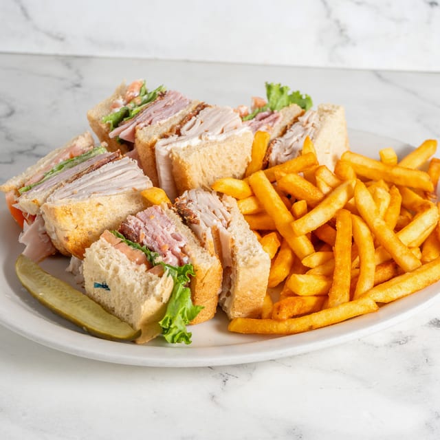 Triple Decker Classic Club Sandwich.
